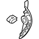 BT4Z7804481AA - Body: End Panel for Ford: Edge Image