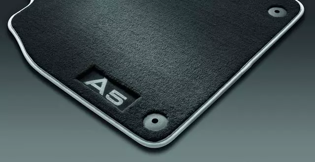 Premium Textile Floor Mats - Black - Audi (8T1-061-270-MNO)