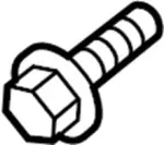 119160W00A - : Compressor Assembly Mount Bolt for Infiniti Image