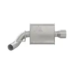 73070 - : Direct Fit Exhaust Resonator and Pipe Assembly 3" Inlet (ID) 4.000" Outlet (OD) for Walker Exhaust Image