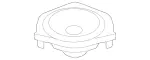 1668202302 - Electrical System: Speaker for Mercedes-Benz Image