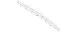 1678859102 - Attachment Parts: Trim Bar for Mercedes-Benz: GLS450, GLS580, GLS63 AMG Image