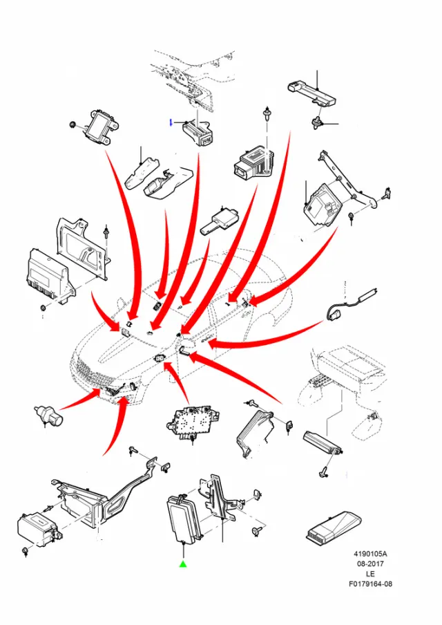 8A5Z15K602B - Electrical: Receiver for Ford Image