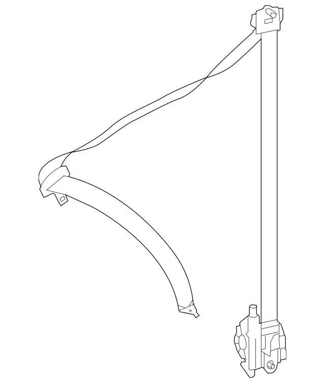 16486022859C94 - Electrical: Seat Belt Assembly for Mercedes-Benz Image