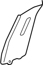 769143W702 - : Garnish-Center Pillar, Upper Left-hand for Infiniti Image