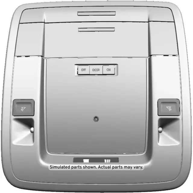 84456904 - Body: Roof Console for Cadillac: Escalade | Chevrolet: Tahoe | GMC: Yukon Image