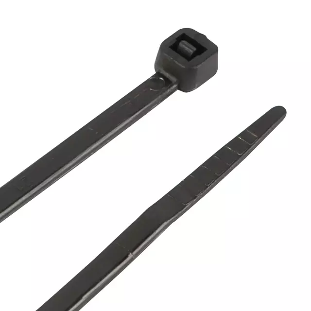 W2915 - : 100 Pc Black Cable Ties. 14" Length. Tensile Strength 50 Lbs. Resalable Bag. for Performance Tool Image