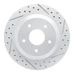 83047021R - : DFC Geoperformance Rotor - Drilled and Slotted for DYNAMIC FRICTION Image