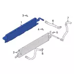 MX6Z8005B - : 2020-2024 Ford - Radiator for Ford: Escape, Maverick | Lincoln: Corsair Image