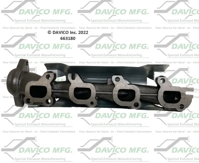 663180 - Exhaust: Stand alone Exact-Fit exhaust manifold for DAVICO CONVERTERS Image
