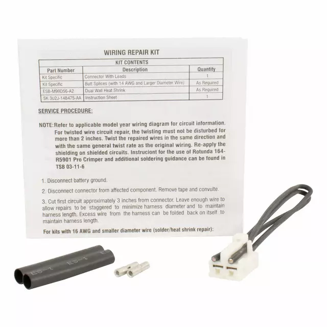 DU2Z14S411NA - : Wire Assembly for Ford Image