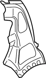 766601MA0A - Body: Wheelhouse Brace for Infiniti Image