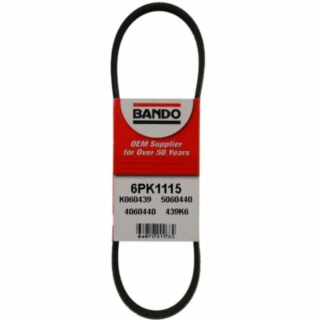 6PK1115 - Engines &amp; Components: Bando USA OEM Quality Serpentine Belt for Bando Image