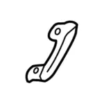 FL7Z7831407AB - Body: Grip Handle for Ford: Expedition | Lincoln: Navigator Image