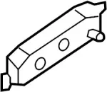 87016F6610 - Body: Switch for INFINITI: M30 Image