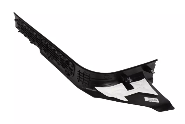 Jet Black Front Passenger Side Door Sill Garnish Molding - GM (23433424)