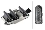 358057291 - : HELLA Ignition Coil 358057291 for Hella Image