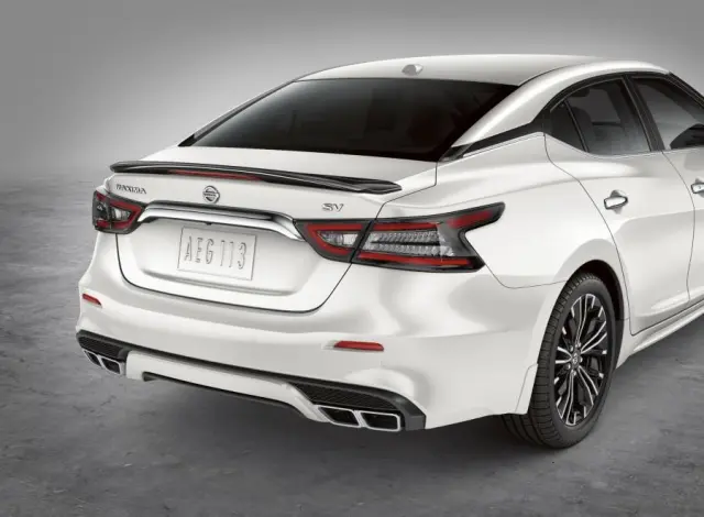 T99J19DM5B - : Rear Spoiler - Sport NBL - Scarlet Ember Tintcoat for Nissan: Maxima Image