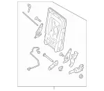 1649303171 - Folding Seat/Center Seat: Backrest for Mercedes-Benz Image