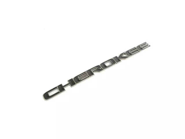 68368955AA - Exterior Ornamentation: Front Door Nameplate for Mopar Image