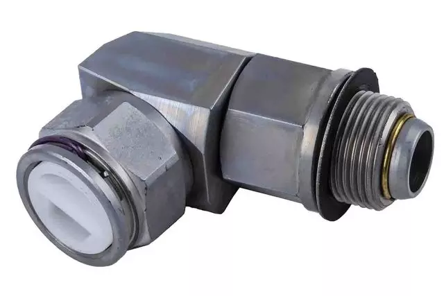 12670925 - : OEM NEW 2013-16 GM Chevrolet Cadillac Canyon Engine Oil Cooler Fitting 12670925 for GM Image