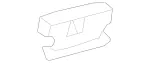 2029881178 - Panelling: Clamp for Mercedes-Benz Image