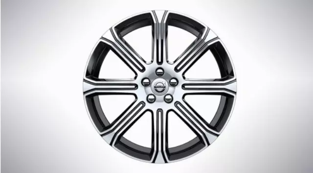 31423932 - : 20-Inch 8-Spoke Black Diamond Cut Alloy Wheel for Volvo: XC60 Image