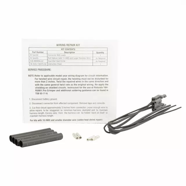 AU2Z14S411RB - : Wire Assembly for Ford Image