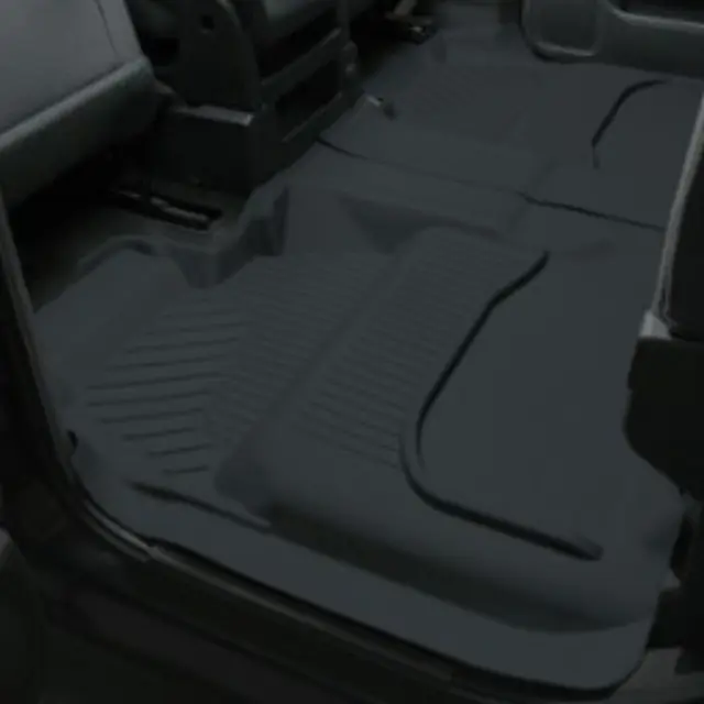 23237402 - : Floor Liners, All-Weather, Rear for Chevrolet: Silverado 1500, Silverado 2500 HD, Silverado 3500 HD | GMC: Sierra 1500, Sierra 2500 HD, Sierra 3500 HD Image
