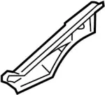 6418360U00 - Body: Reinforcement for Infiniti Image