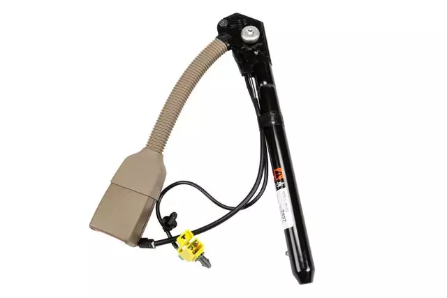 19330945 - : Medium Neutral Passenger Seat Belt with Buckle and Pre-Tensioner for GM Image