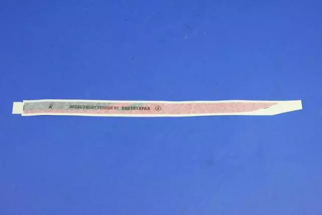 5SE191XFAA - Exterior Ornamentation: Front Fender Decal, Right for Dodge: Challenger Image