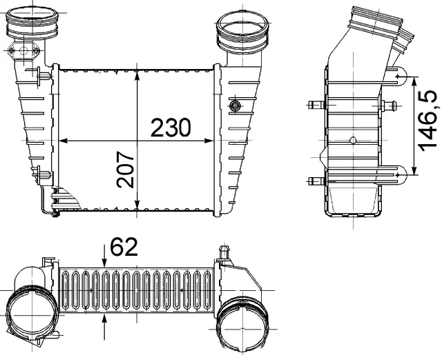 CI346000S - : Behr Intercooler for Behr Image