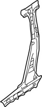 765304Y930 - : Inner Center Pillar for INFINITI: I30, I35 Image