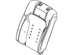 AE9Z74632A23B - Body: Seat Cushion Pad for Lincoln: MKT Image