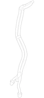 2225007472 - : Water Pipe for Mercedes-Benz Image