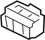 25491EH10B - Body: Memory Switch for INFINITI: EX35, EX37, QX50, QX56, QX70, QX80 Image