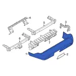 NZ6Z17906SA - Body: Bumper Cover for Ford: Maverick Image