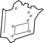 G81175CAMA - Body: Lower Panel for Infiniti Image