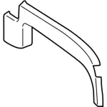 CK4Z61424B36BE - : Upper Molding for Ford: E-Transit, Transit-150, Transit-350, Transit-350 HD Image