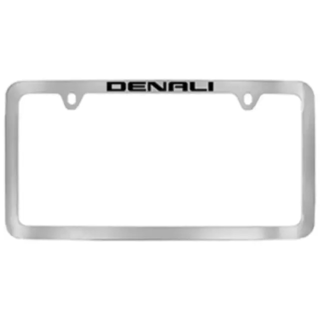 19368093 - Exterior: License Plate Frame for GMC: Acadia, Acadia Limited, Savana 2500, Savana 3500, Savana 4500, Sierra 1500, Sierra 1500 Limited, Sierra 2500 HD, Sierra 3500 HD, Terrain, Yukon, Yukon XL, Yukon XL 1500 Image
