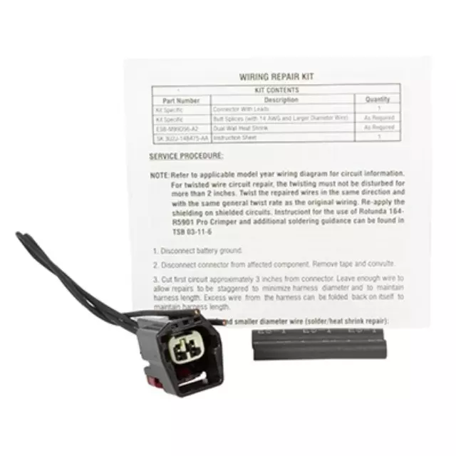 Ambient Air Temperature Sensor Connector  - Motorcraft (WPT-1448)