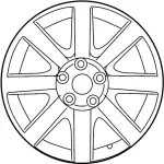 40300AR225 - : Wheel, Alloy for INFINITI: Q45 Image