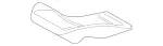 2199100350 - Driver Seat: Padding for Mercedes-Benz Image