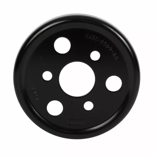 HJ5Z8509A - : Engine Water Pump Pulley for Ford: Bronco, Bronco Sport, Edge, Escape, Explorer, Focus, Fusion, Maverick, Mustang, Ranger, Special Service Police Sedan, Taurus, Transit Connect | Lincoln: Corsair, MKC, MKT, MKZ, Nautilus | Mercury: Mariner, Milan Image