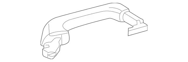 21176012703567 - Body: Handle, Outside for Mercedes-Benz Image