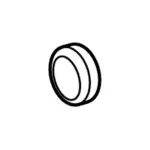 8L2Z5E241C - : Converter Shield Gasket for FORD Image