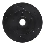 63356008R - : DFC Brake Rotor - Drilled and Slotted - Black for DYNAMIC FRICTION Image