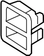 849K21LA0A - Body: Switch Bezel for INFINITI: QX56, QX80 Image