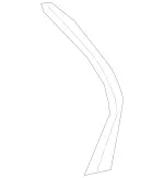 2058854805 - Body: Molding for Mercedes-Benz Image